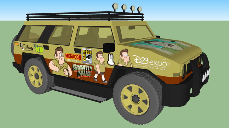 Gravity Falls Thompson Car 3D Warehouse