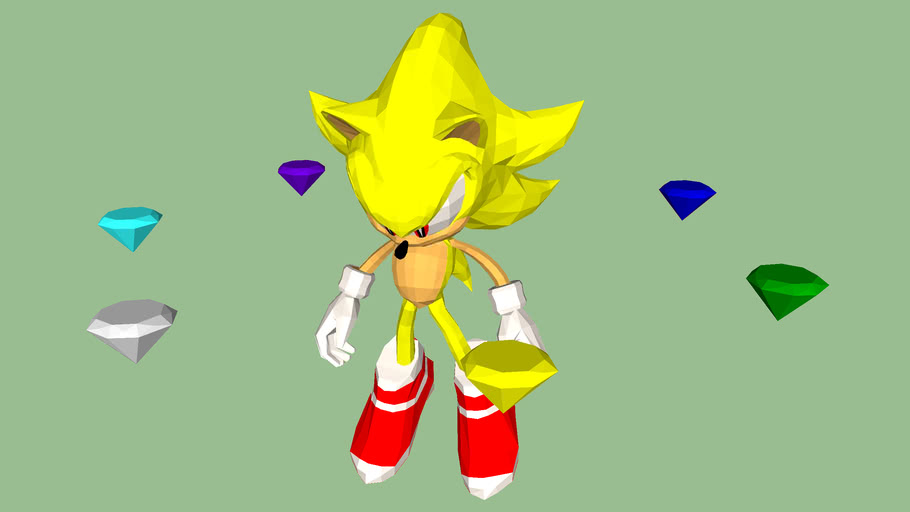 Super Sonic 3d Warehouse Create great digital art on your favorite topics from celebrities to anime, emo. super sonic 3d warehouse