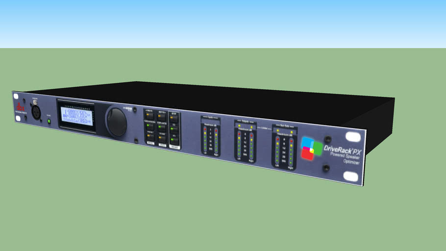 DBX DriveRack PX 3D Warehouse