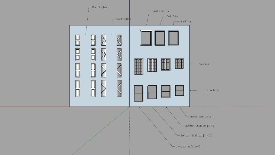 Window Sets | 3D Warehouse