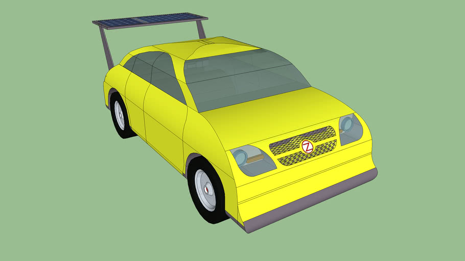 Solar Powered Vehicle ZType 3D Warehouse