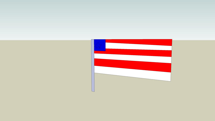 Flag 3D Warehouse
