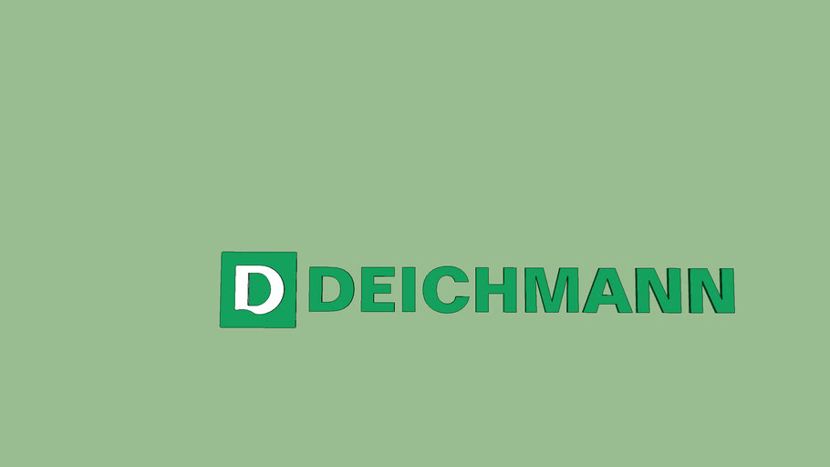 Deichmann Logo | 3D Warehouse