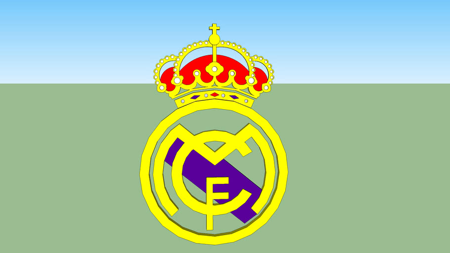 Escudo Real Madrid 3d Warehouse