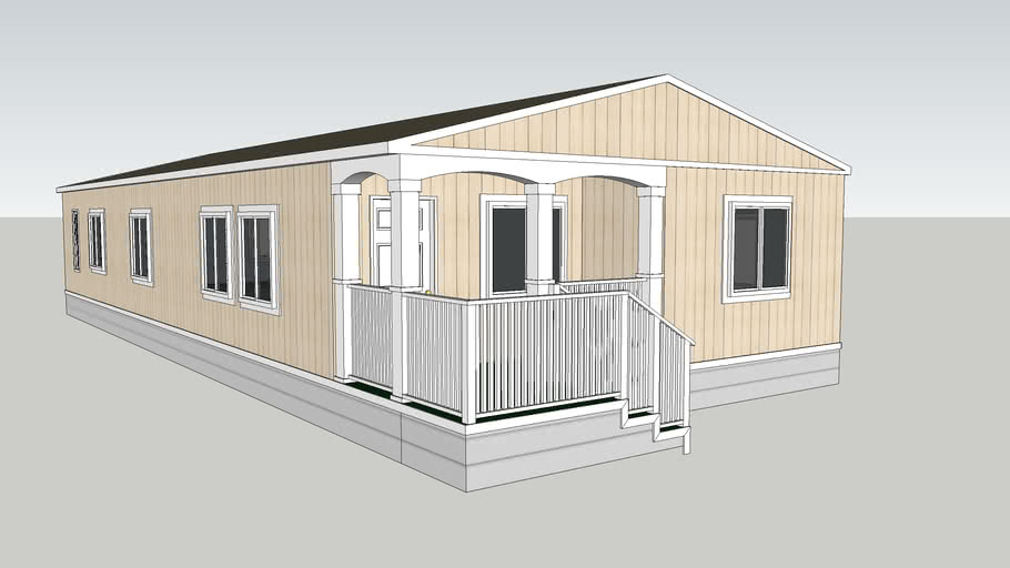 Mobil Home 24'x56' 3D Warehouse