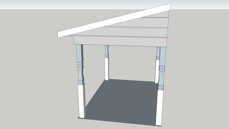 front porch 3D Warehouse