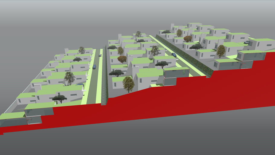 Low Rise Housing Development 3D Warehouse