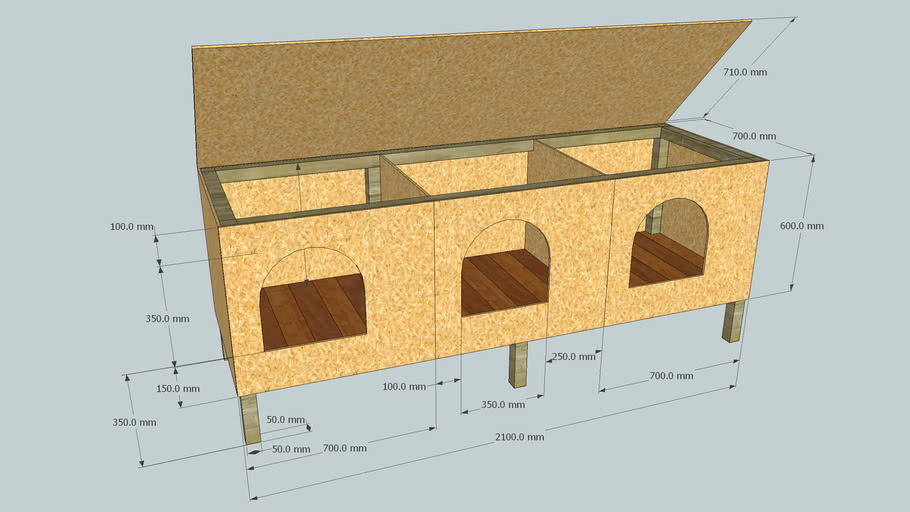osb dog house