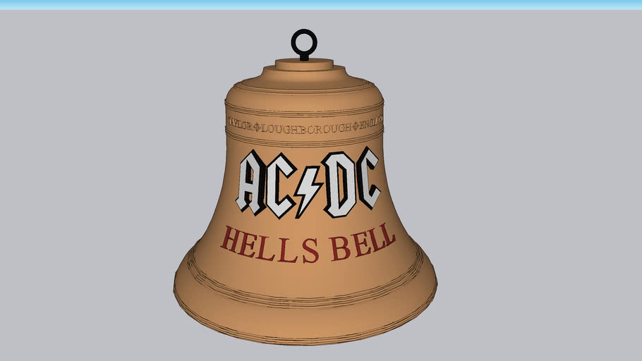 AC / DC Hells Bell | 3D Warehouse