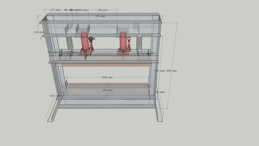 Skateboard Press DIY 3D Warehouse