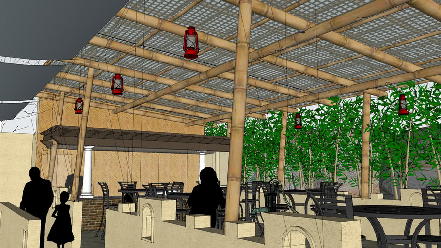  bamboo restaurant  3D Warehouse