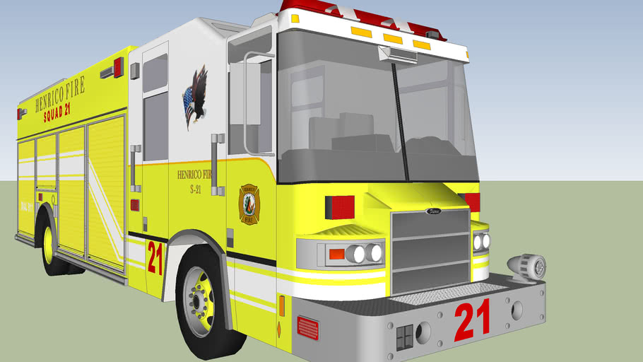 fire truck | 3D Warehouse