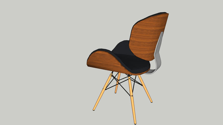 modern dining chair 3D Warehouse