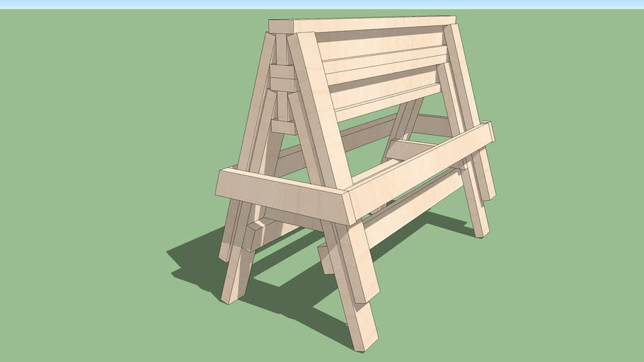 Stackable Sawhorses