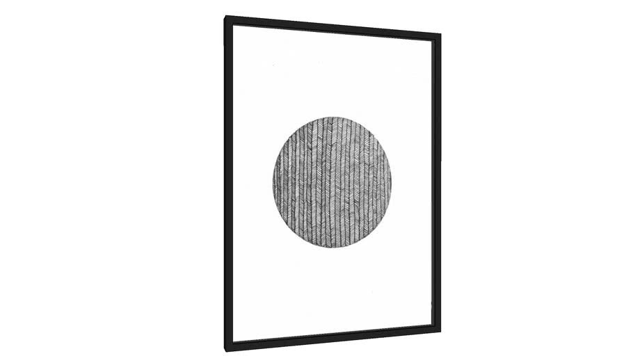 Quadro Circle of Stripes - Galeria9, por Filho do Padeiro