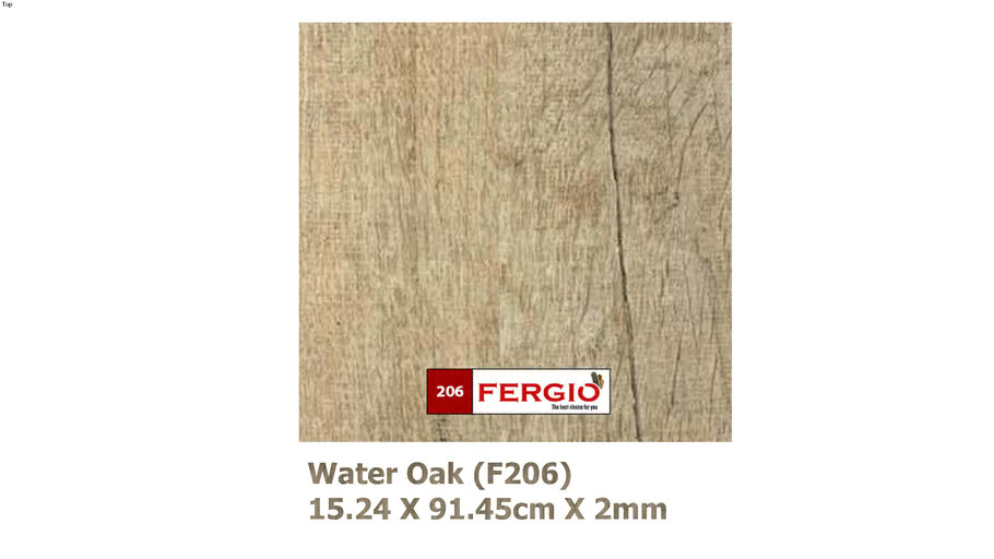 Fergio Vinyl Flooring F206 Water Oak 3d Warehouse