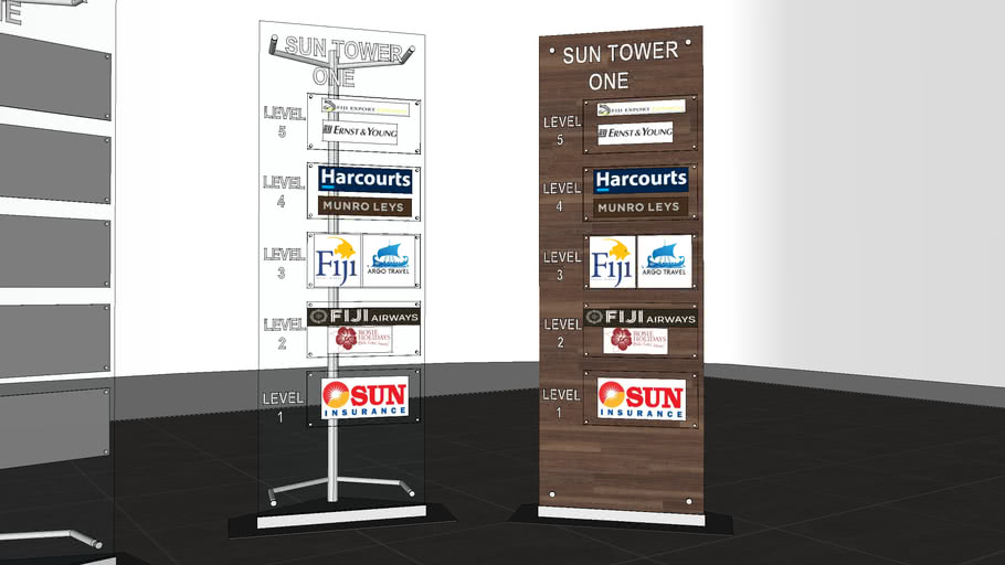 Directory Board 3D Warehouse