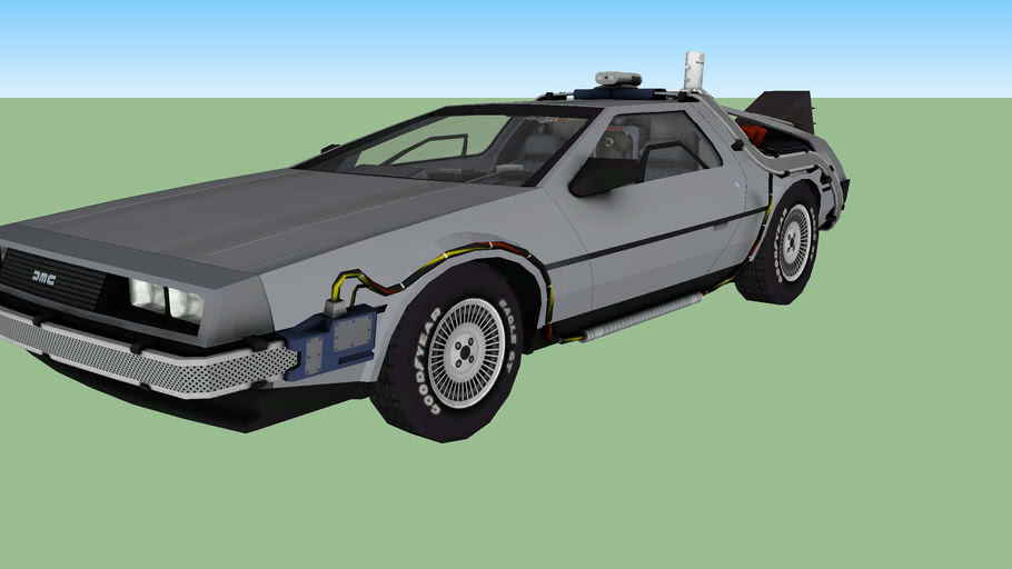 Delorean | 3D Warehouse