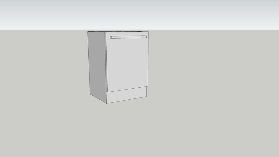 Asko 50 Series Panel Ready Dishwasher 3D Warehouse