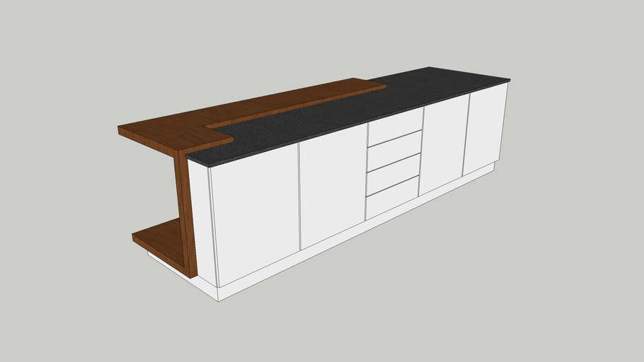 Mueble de cocina (isla) | 3D Warehouse