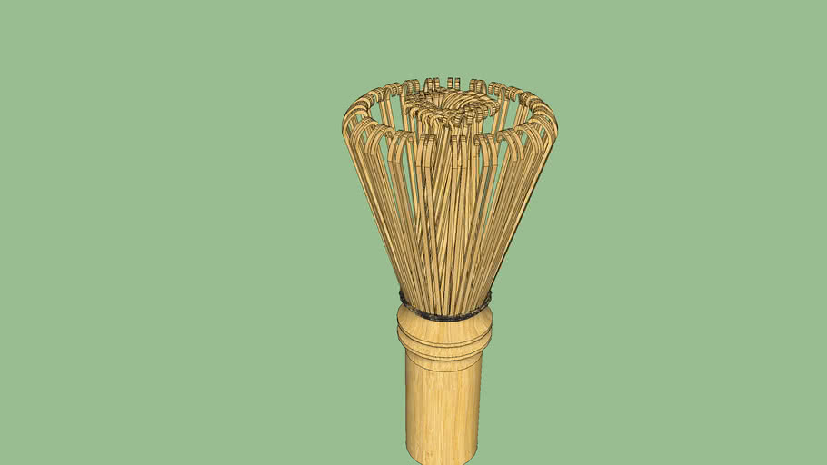 茶刷茶筌茶筅tea Brush 3d Warehouse