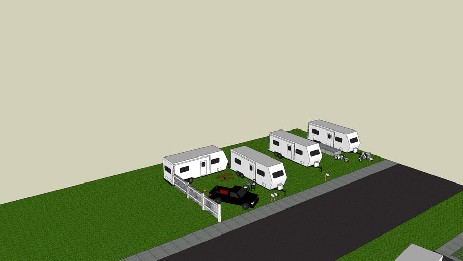 trailer park 3D Warehouse