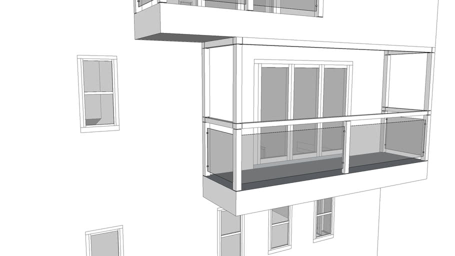 Kit House Exterior only 3D Warehouse