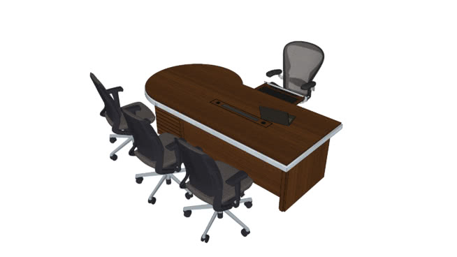 Manager Table. | 3D Warehouse