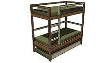 Bunk Bed | 3D Warehouse