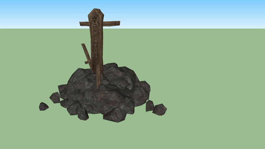 Stone grave | 3D Warehouse