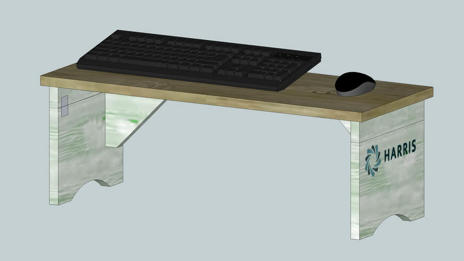 Computer Keyboard and Mouse Riser 3D Warehouse