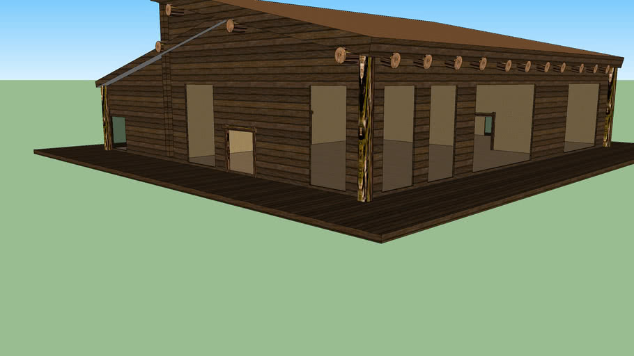 log cabin | 3D Warehouse