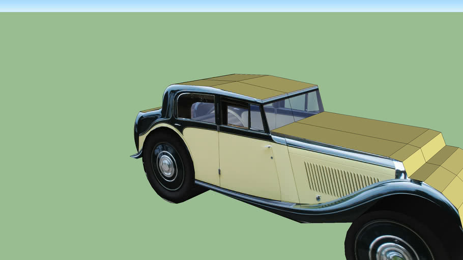 Vintage Car Model 3d Warehouse 5269