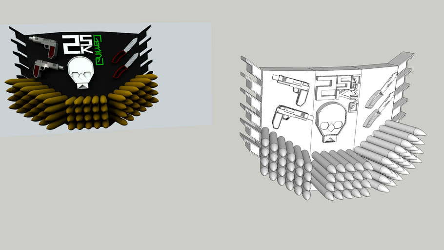 25k Gaming Clan Logo 3d Warehouse