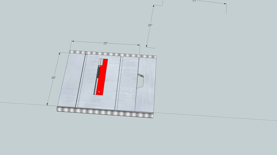 Porter Cable Pcb2ts Tablesaw 3d Warehouse