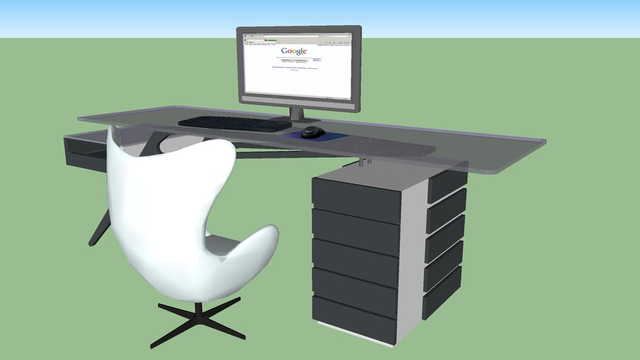 Desk 3D Warehouse