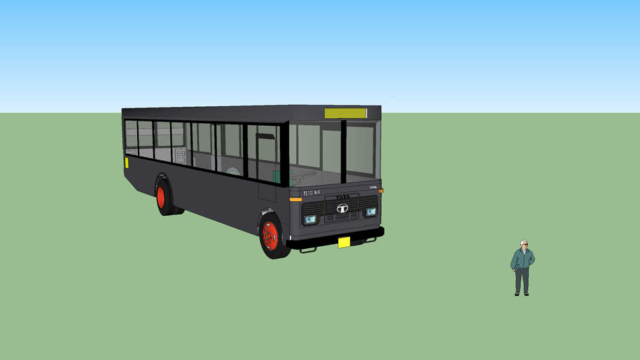 TATA ordinay bus | 3D Warehouse