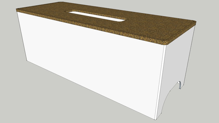 IKEA KVISSLE Cable management box 3D Warehouse