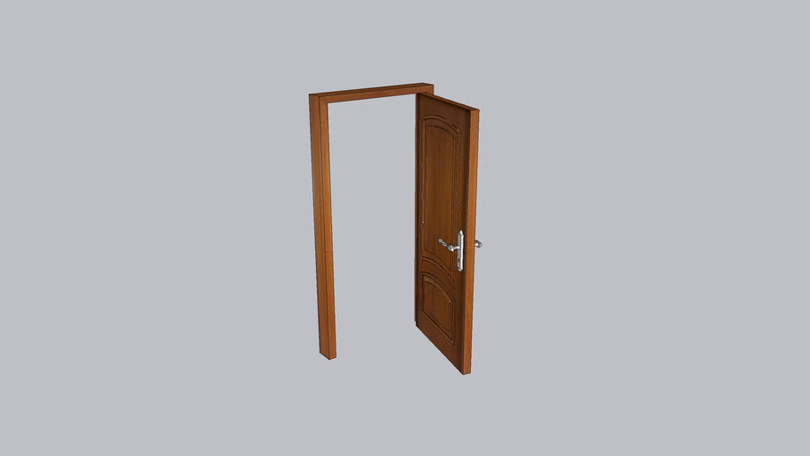 Wood Door | 3D Warehouse