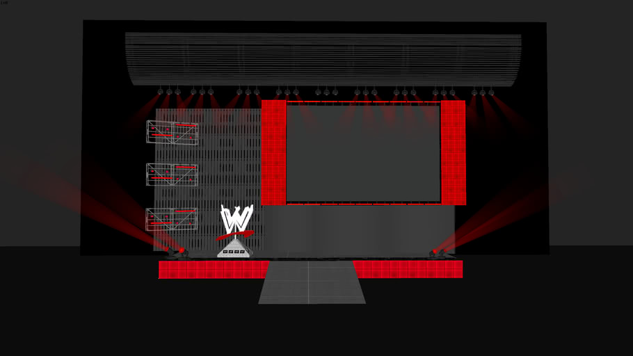 Wwe Raw Stage 10 11 3d Warehouse