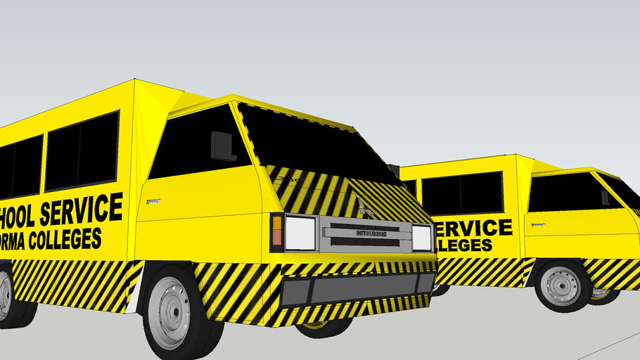 School Bus Philippines 3d Warehouse