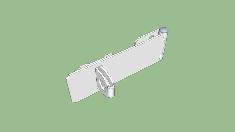 Lock hasp | 3D Warehouse