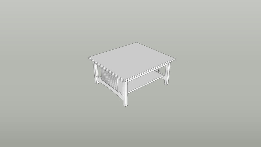 Table From 2d Source 3d Warehouse