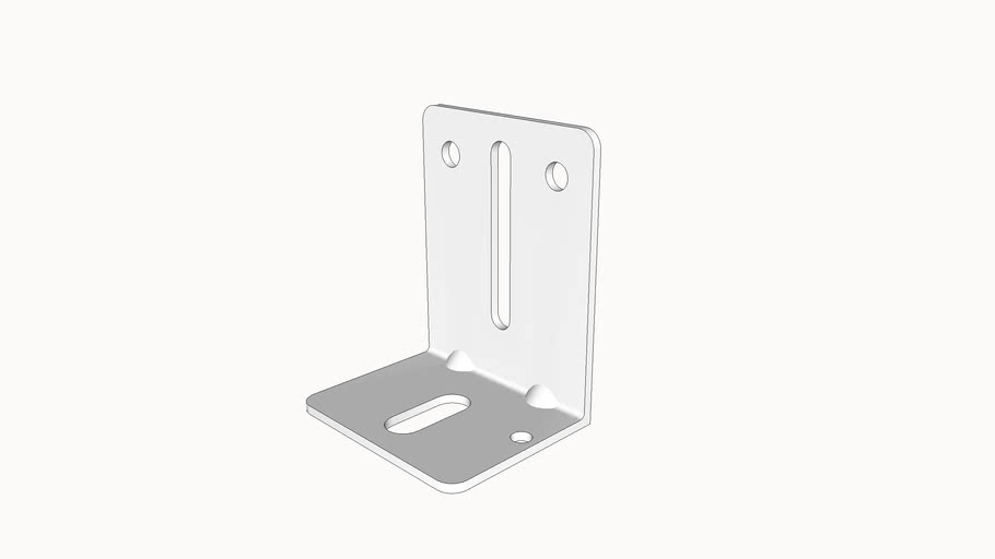 Lbracket, McMasterCarr 15275A64 3D Warehouse