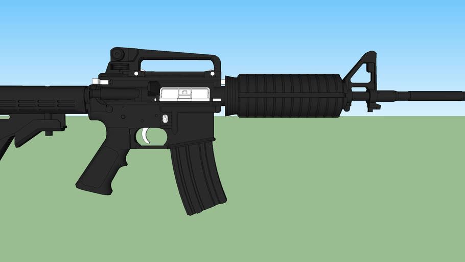 arma larga ar15 | 3D Warehouse