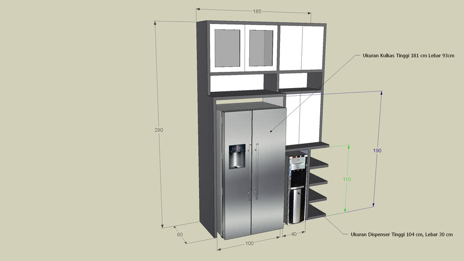 Gambar kotak penyimpanan kulkas Box Kulkas 185