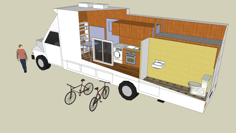 cross section camper | 3D Warehouse