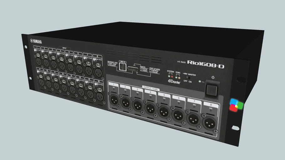 Yamaha Rio 1608-D | 3D Warehouse