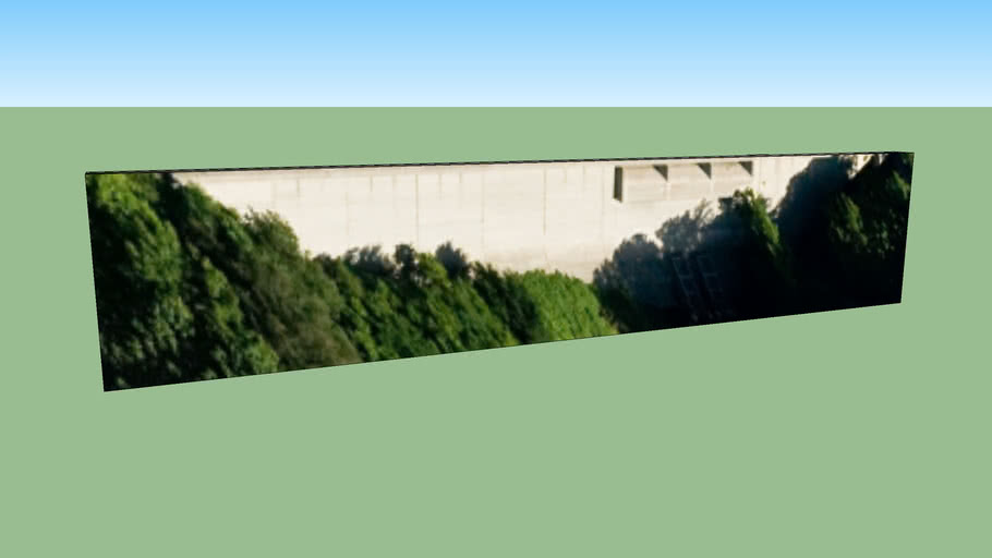 Dam at Lakeview Cemetery, Cleveland Heights, OH, USA 3D Warehouse