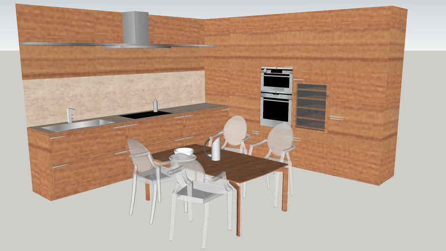 Snaidero Time Kitchen 3d Warehouse